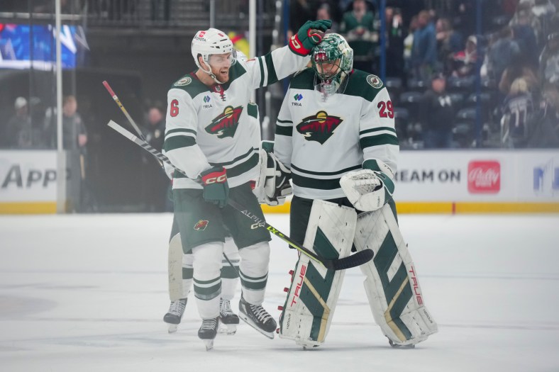 NHL: Minnesota Wild at Columbus Blue Jackets