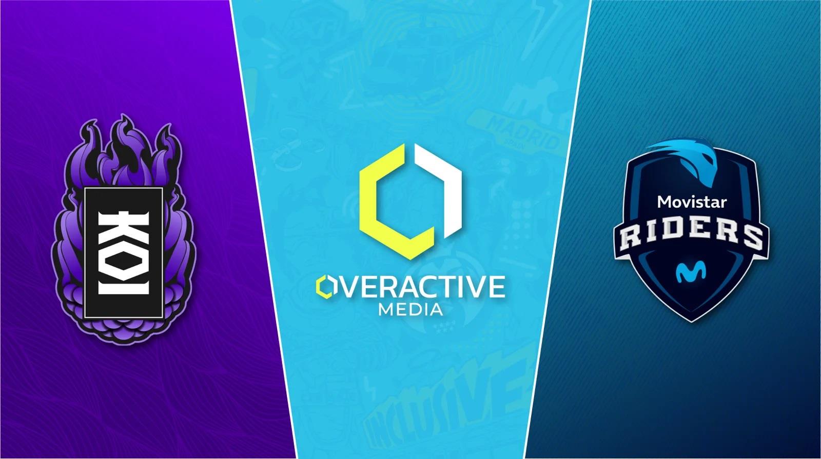 OverActive Media agrees to acquire KOI, Movistar Riders