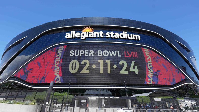 Super bowl: Allegiant Stadium