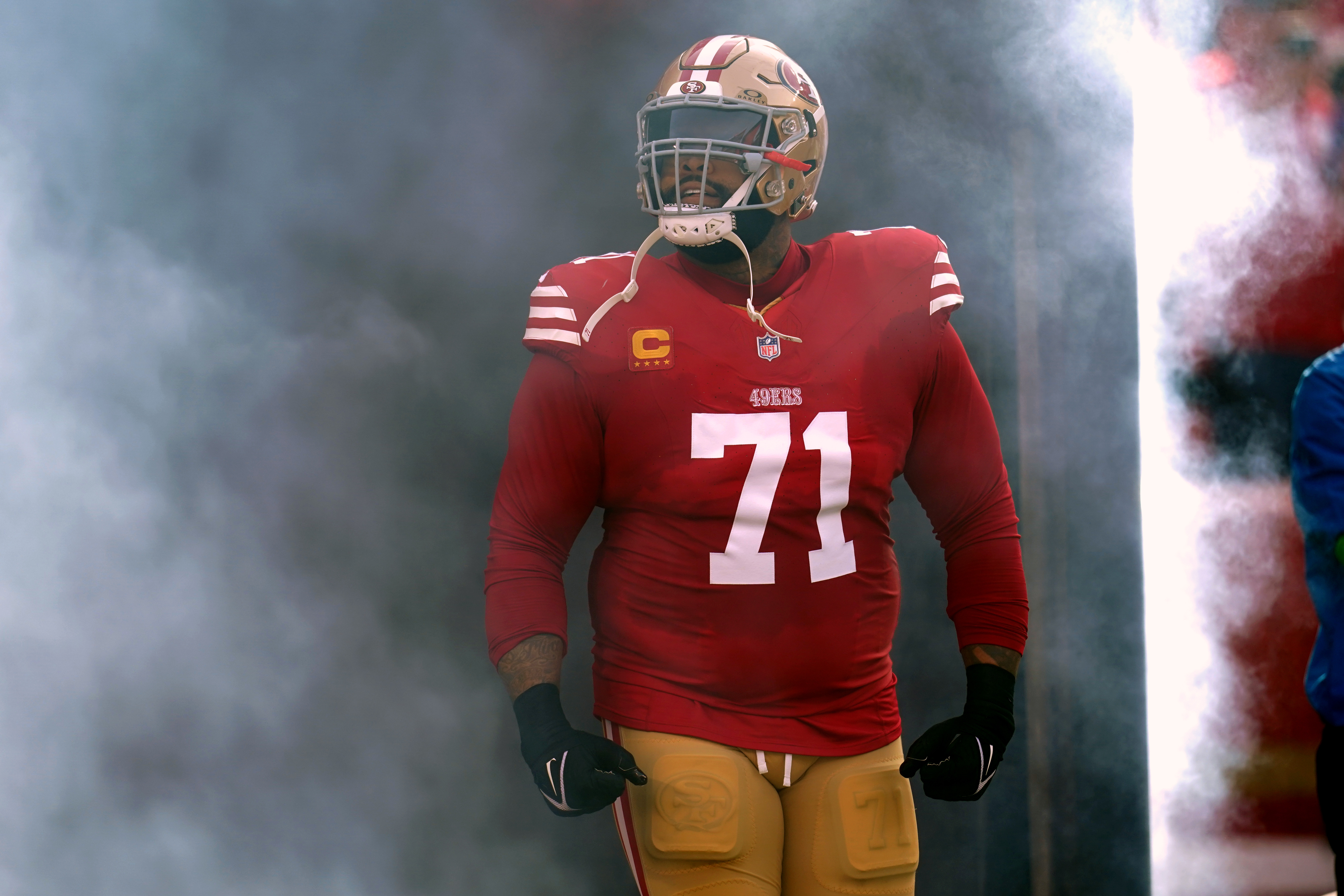 San Francisco 49ers' Trent Williams