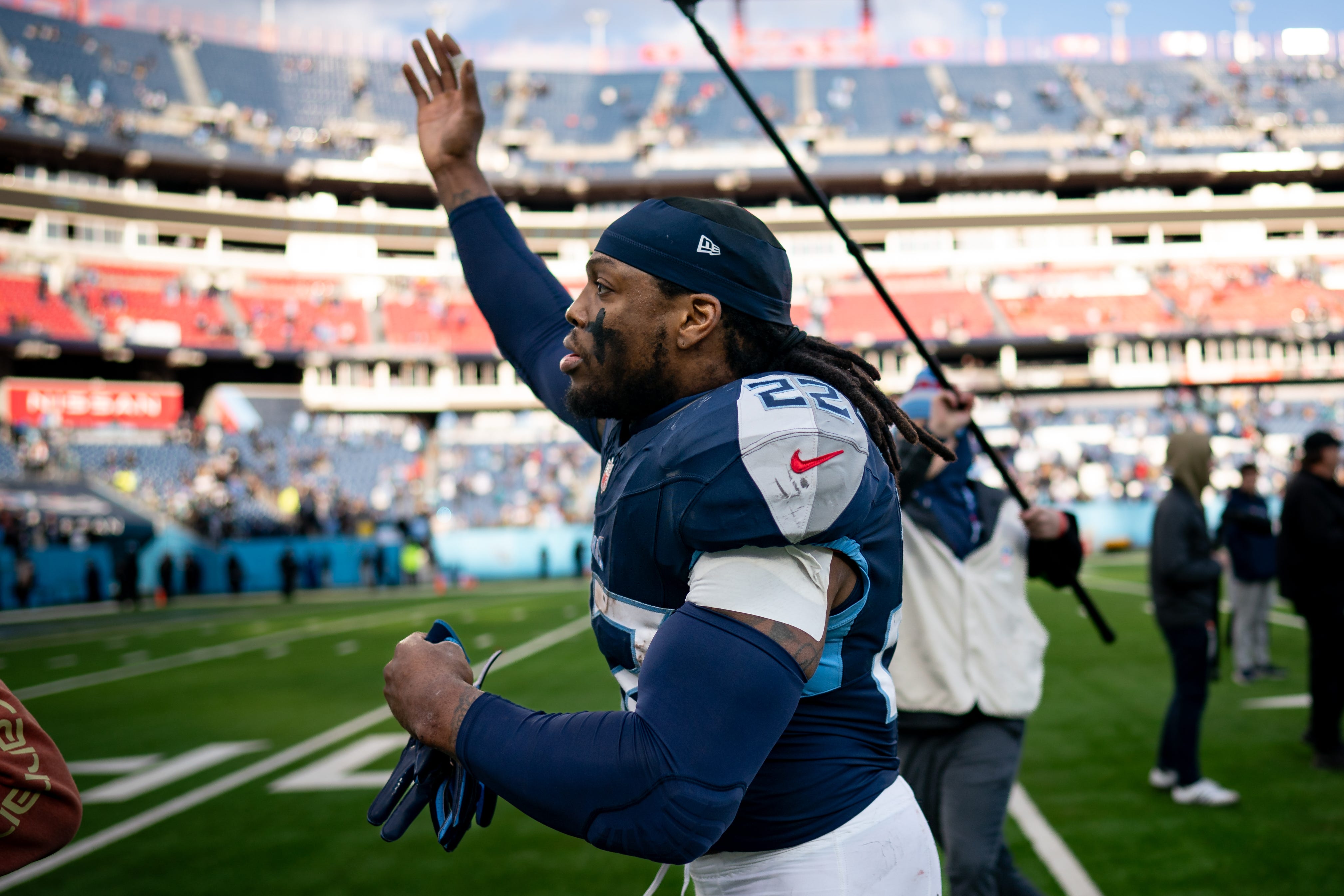 Derrick Henry: says goodbye to Titans fans