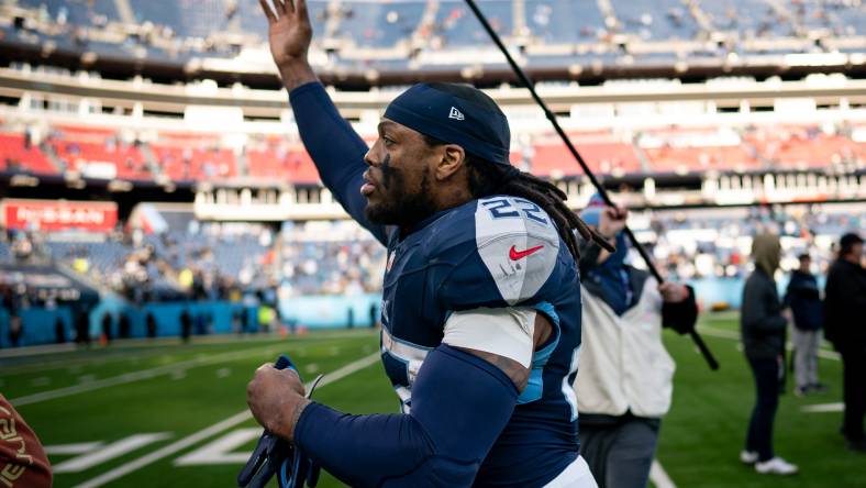 Derrick Henry: says goodbye to Titans fans