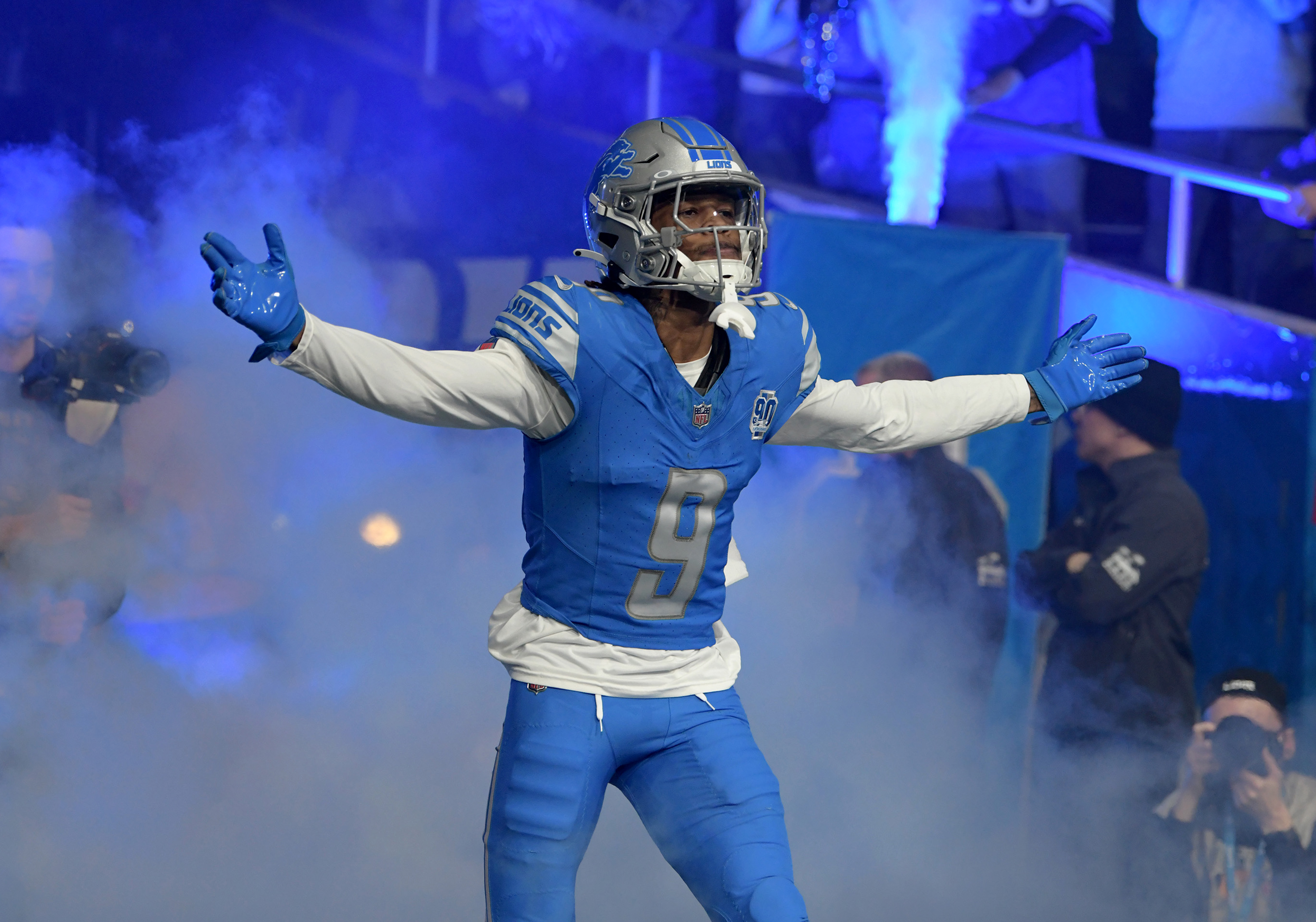 Detroit Lions' Jameson Williams opens up NFC Championship Game with