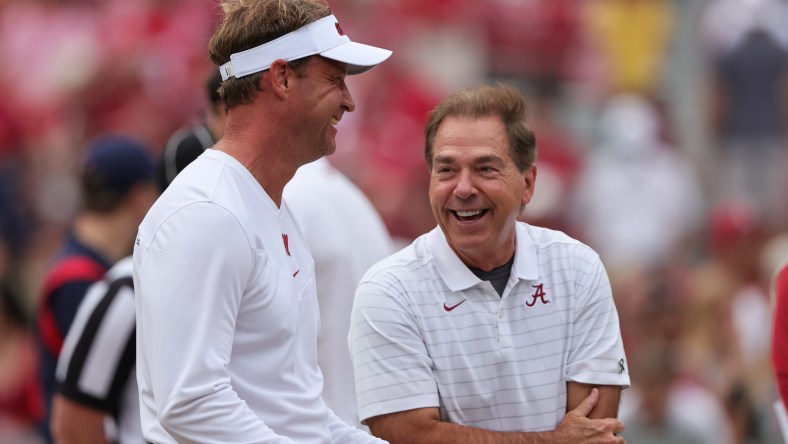 lane kiffin: nick saban