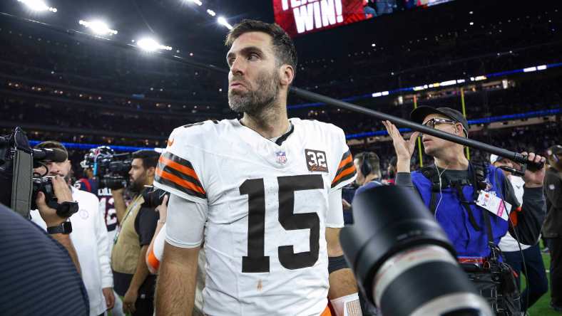 Cleveland Browns' Joe Flacco