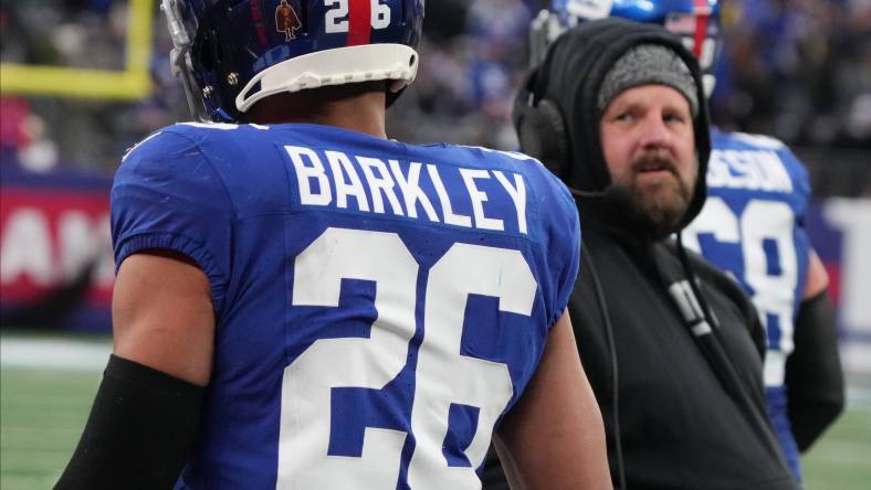 New York Giants' Saquon Barkley