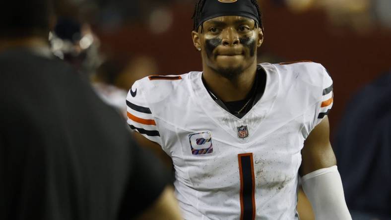 Chicago Bears QB Justin Fields