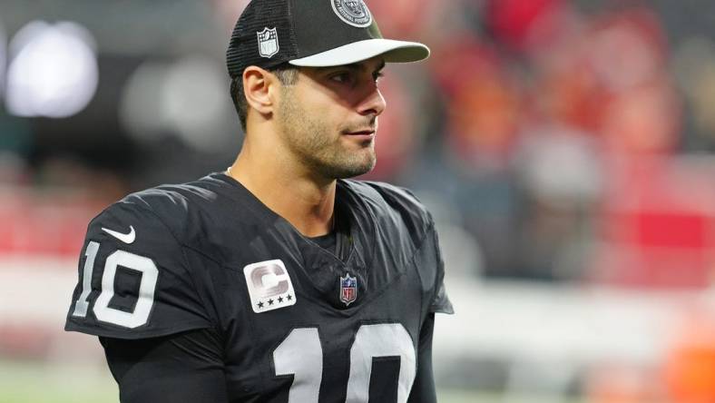 Las Vegas Raiders QB Jimmy Garoppolo