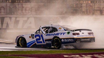 Austin Hill wins another NASCAR Xfinity drafting race amidst fuel conservation games