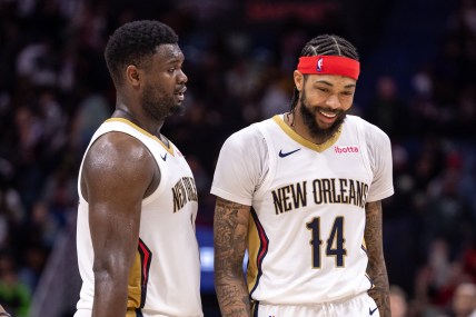 New Orleans Pelicans' Zion Williamson, Brandon Ingram