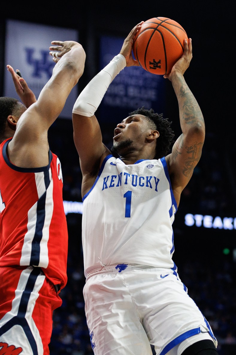 NCAA Basketball: Mississippi at Kentucky