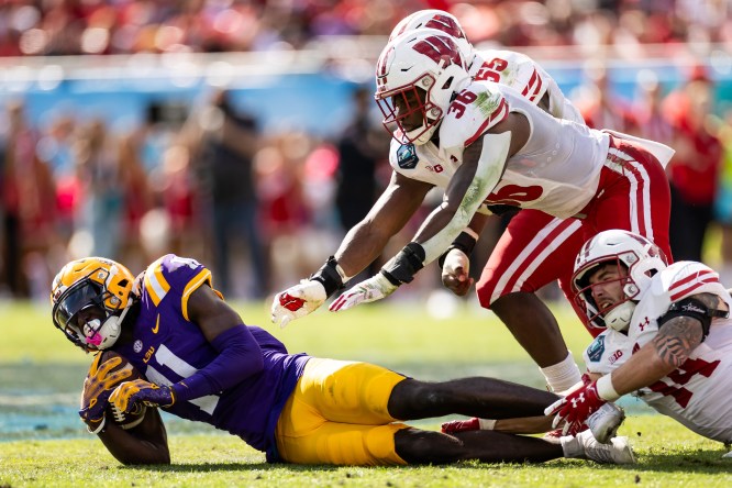 NCAA Football: ReliaQuest Bowl-Wisconsin at Louisiana State
