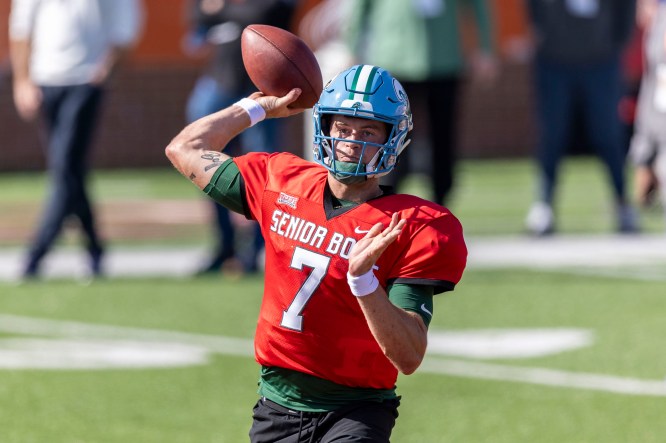 NCAA Football: Senior Bowl Practice