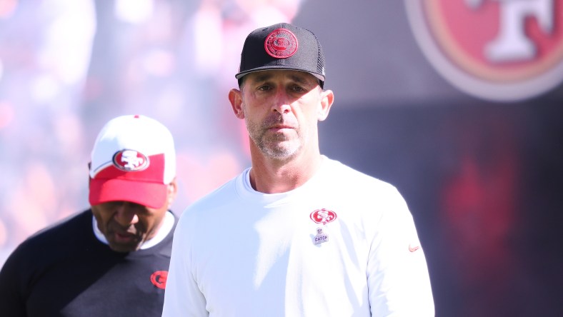 San Francisco 49ers coach Kyle Shanahan