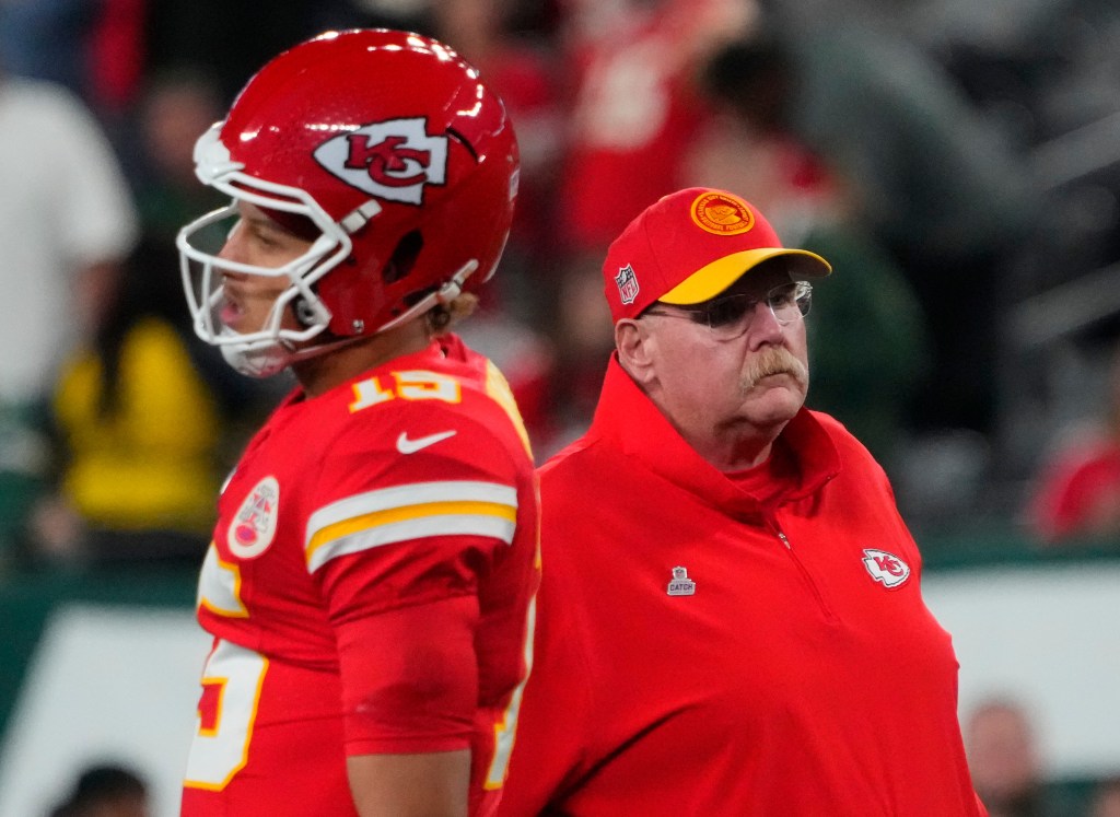 Kansas City Chiefs coach Andy Reid