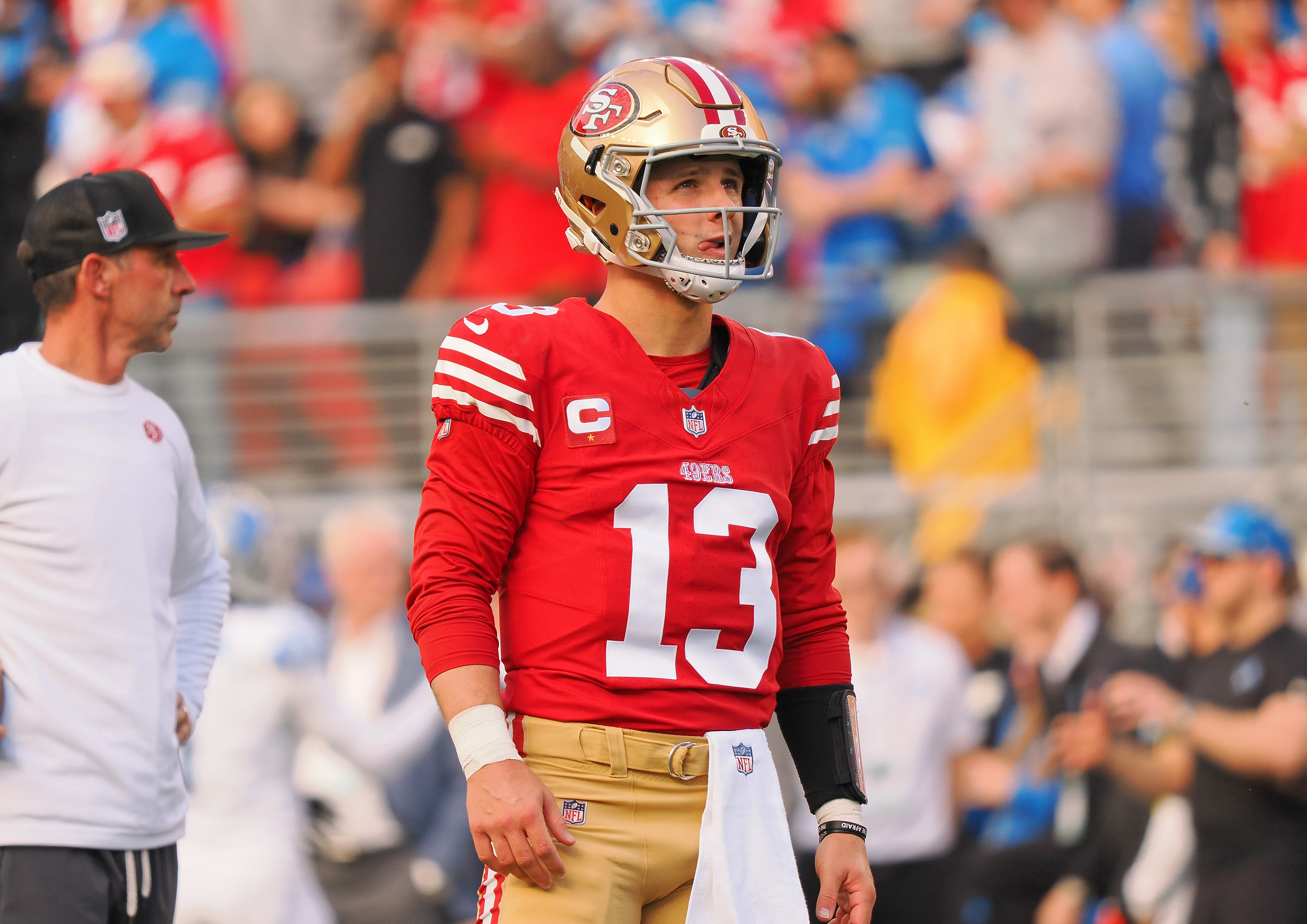 San Francisco 49ers quarterback Brock Purdy