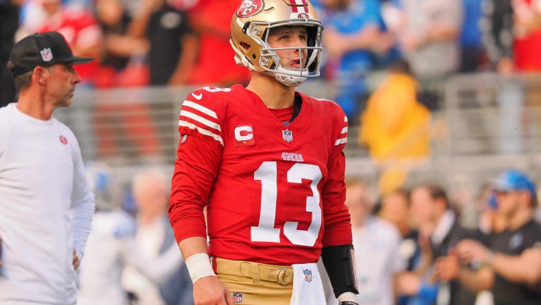 San Francisco 49ers quarterback Brock Purdy