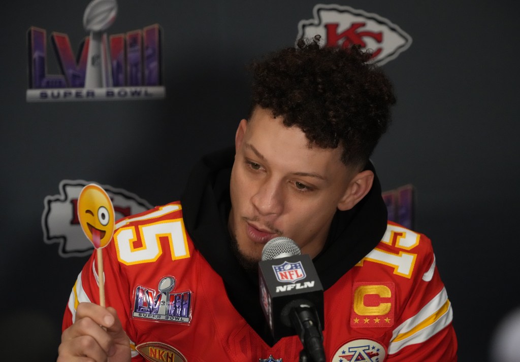 Kansas City Chiefs' Patrick Mahomes