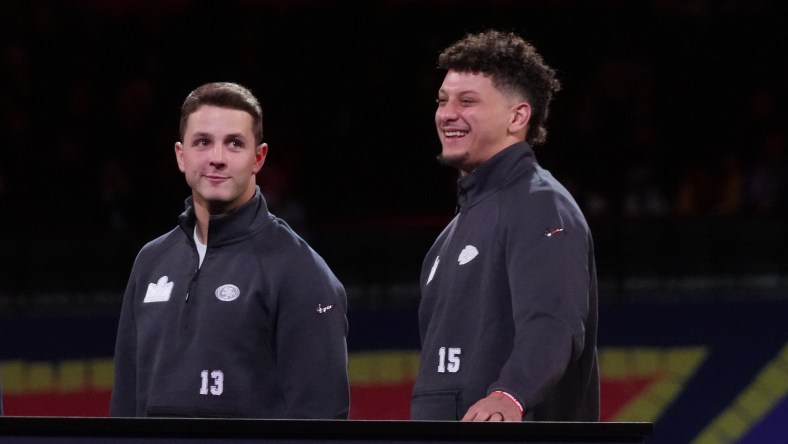 Brock Purdy, Patrick Mahomes Super Bowl LVIII Opening night