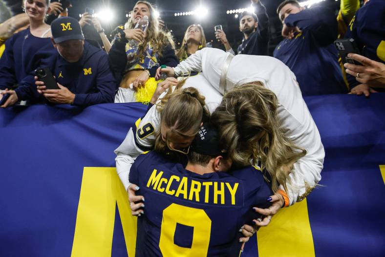 Michigan quarterback J.J. McCarthy