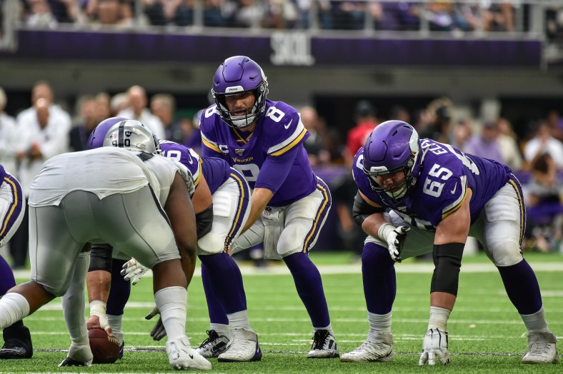 Minnesota Vikings quarterback Kirk Cousins