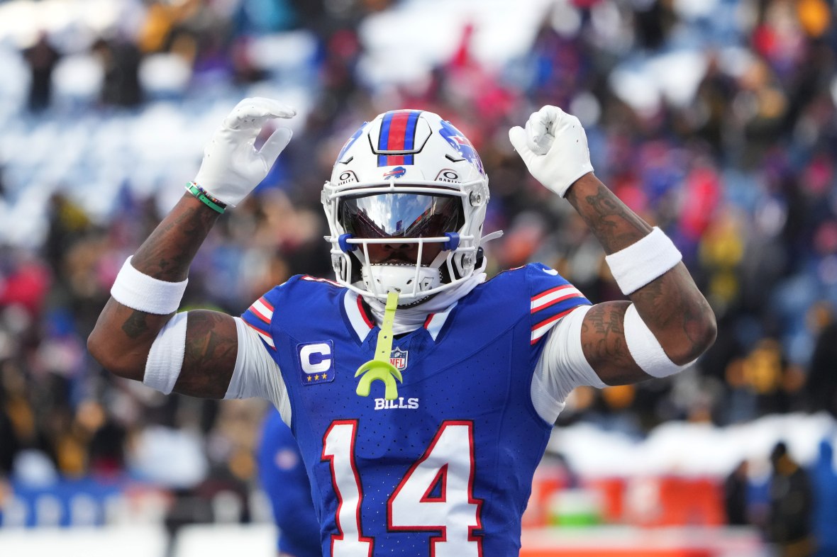 Buffalo Bills wide receiver Stefon Diggs