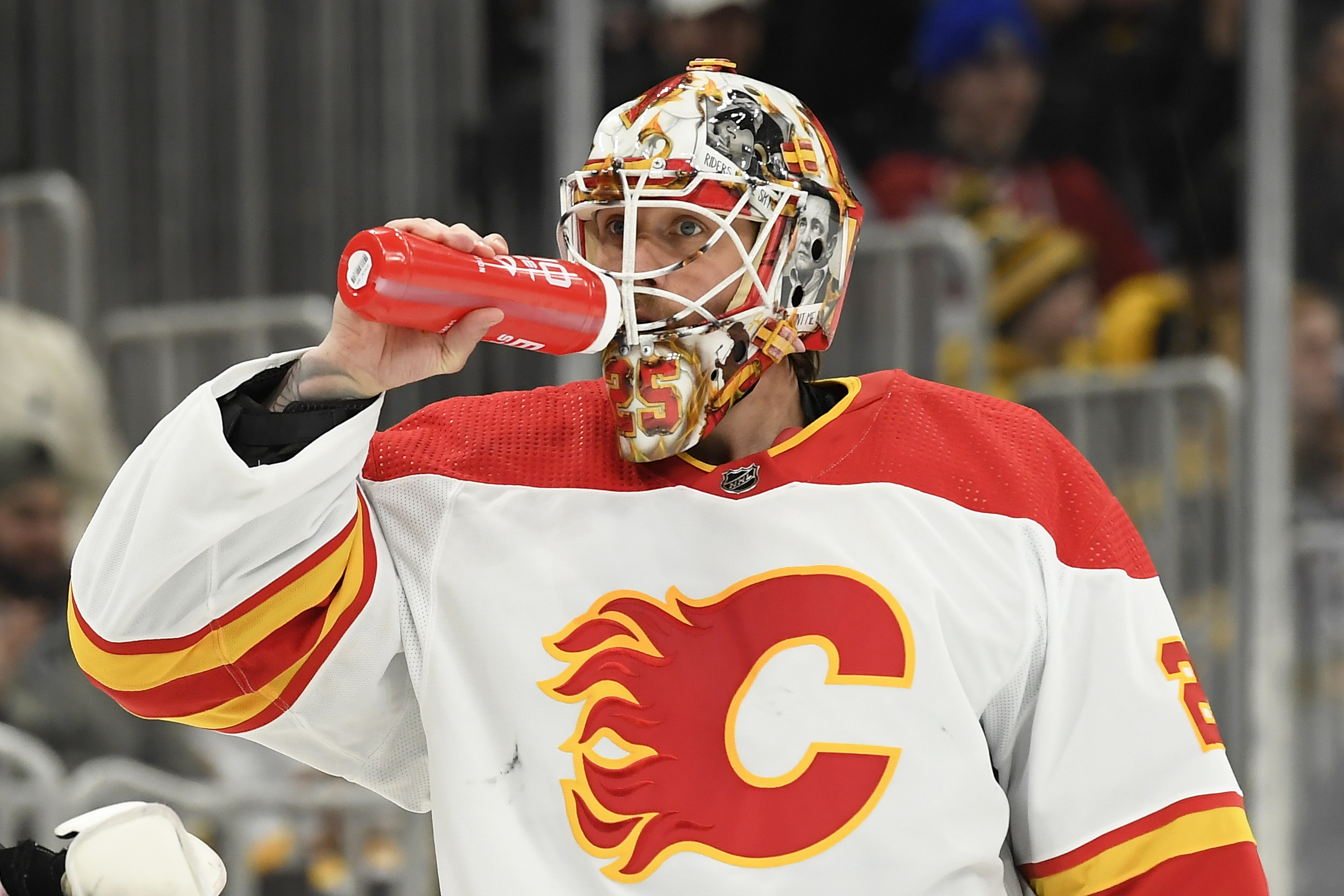 NHL: Calgary Flames at Boston Bruins