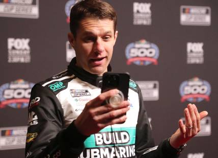 David Ragan surprised by how much power NASCAR EV prototype made