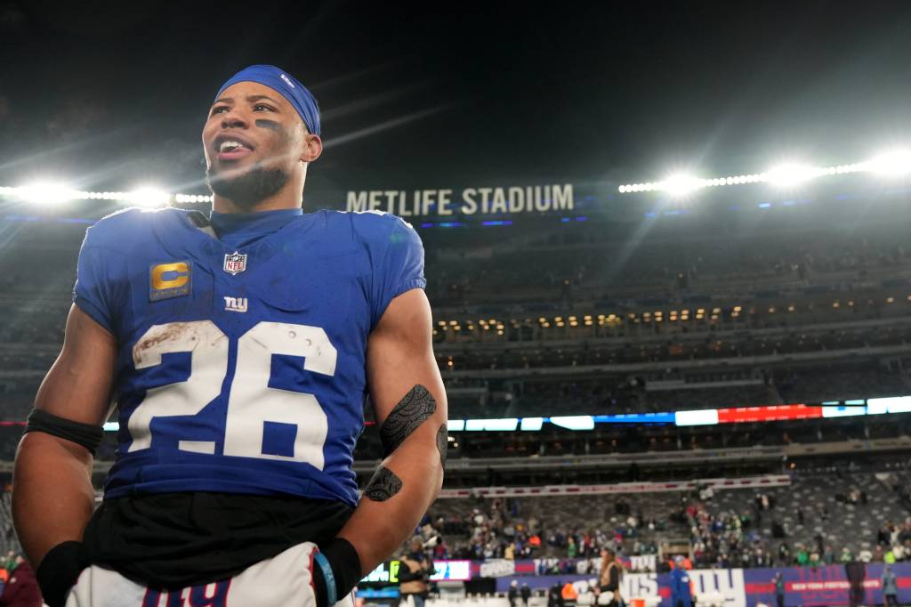 saquon barkley, new york giants