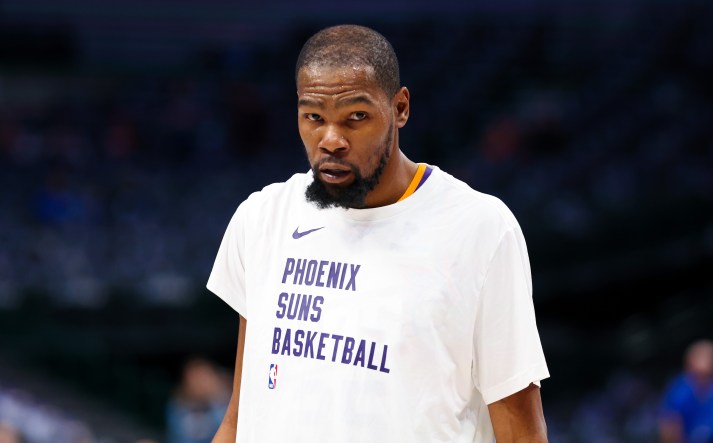VIDEO: Phoenix Suns star Kevin Durant verbally clashes with female fan that taunted him with expletive