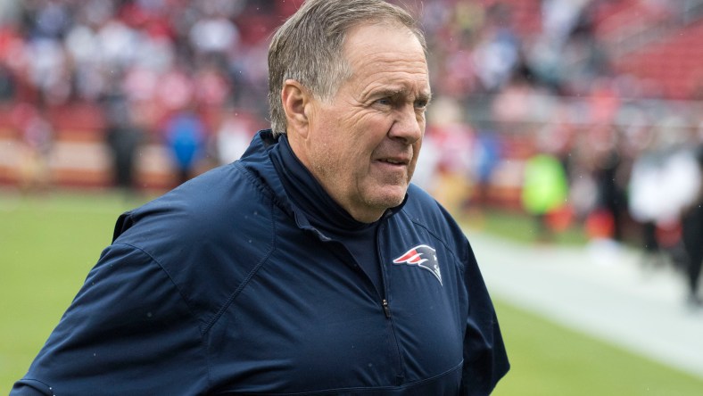 Bill Belichick against the San Francisco 49ers