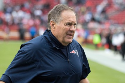 Bill Belichick against the San Francisco 49ers