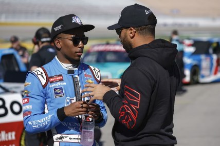 Bubba Wallace offered tough love to Rajah Caruth after the NASCAR Truck race at Daytona