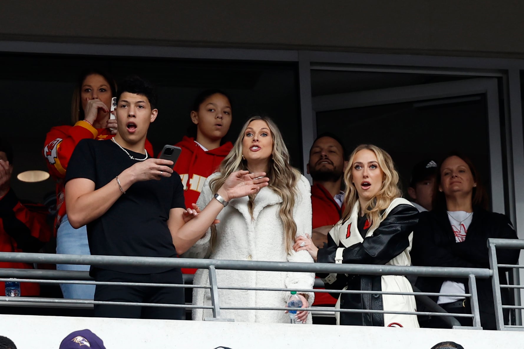 Travis Kelce's exgirlfriend seen hanging out with Jackson Mahomes