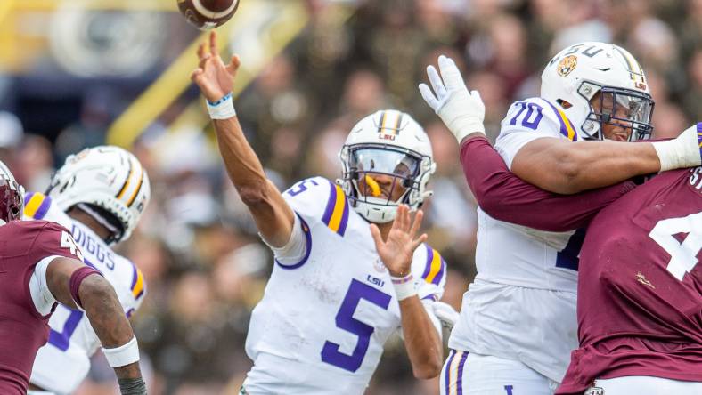 LSU QB Jayden Daniels