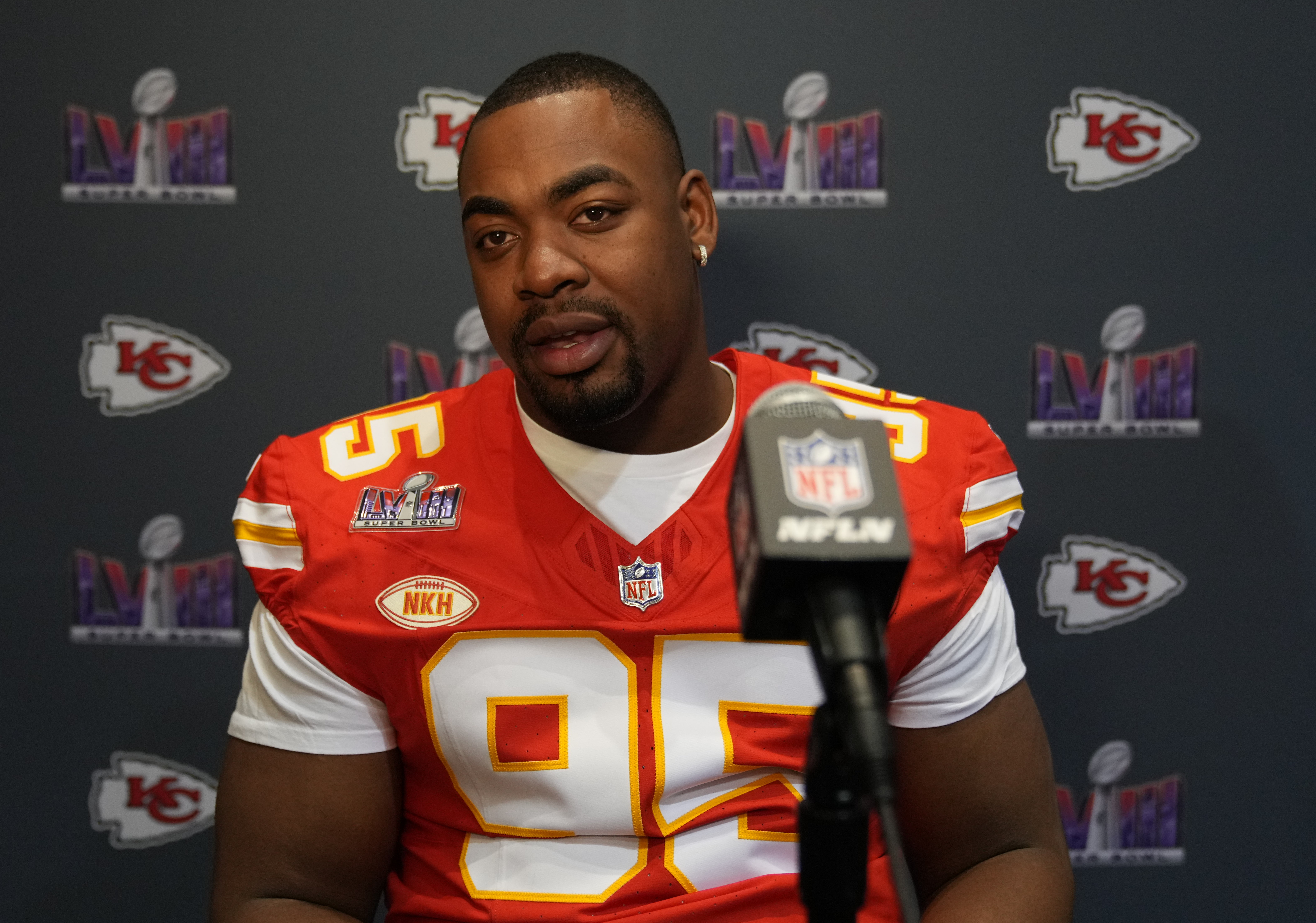 Kansas City Chiefs star Chris Jones