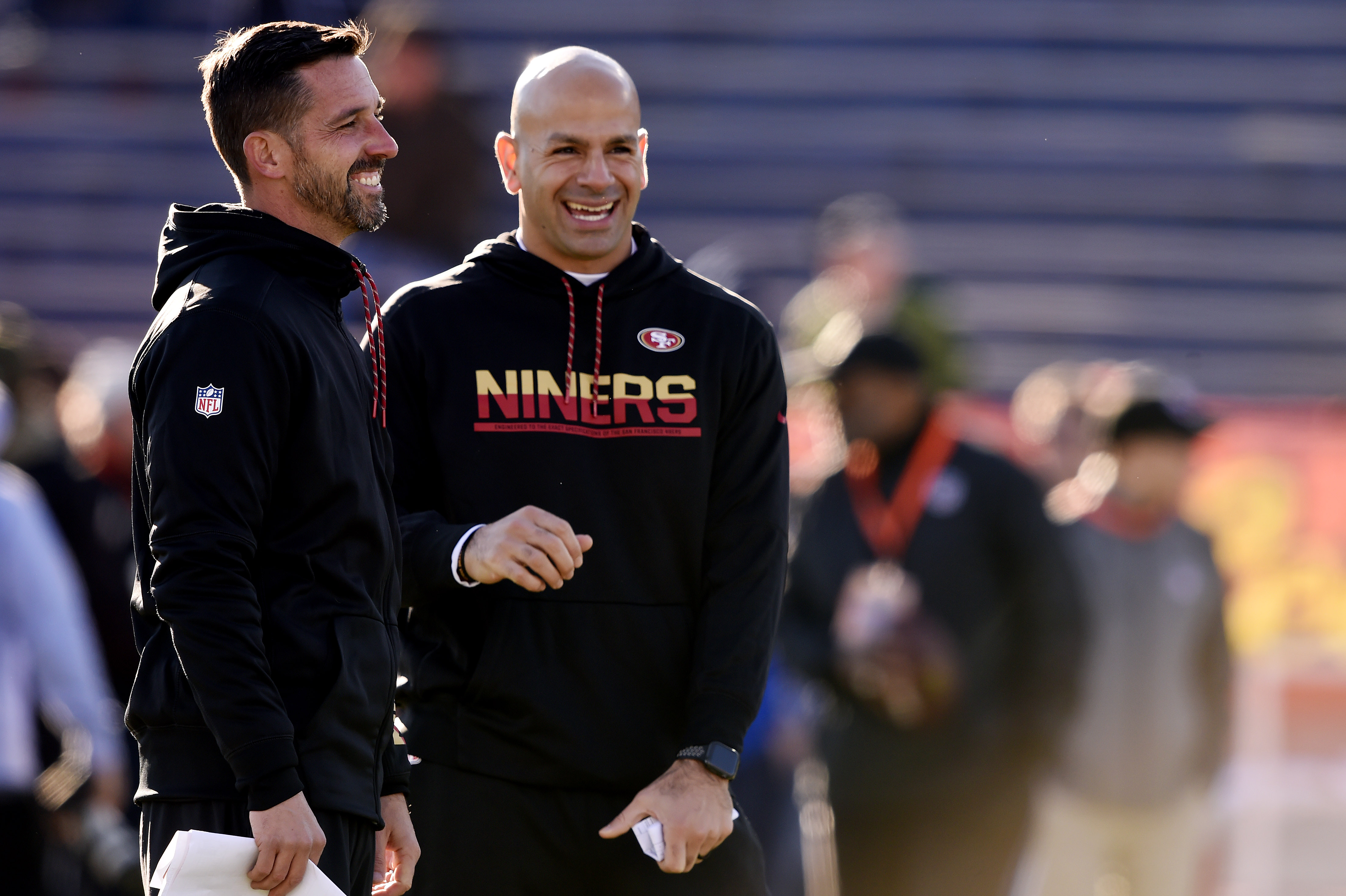 San Francisco 49ers' Kyle Shanahan