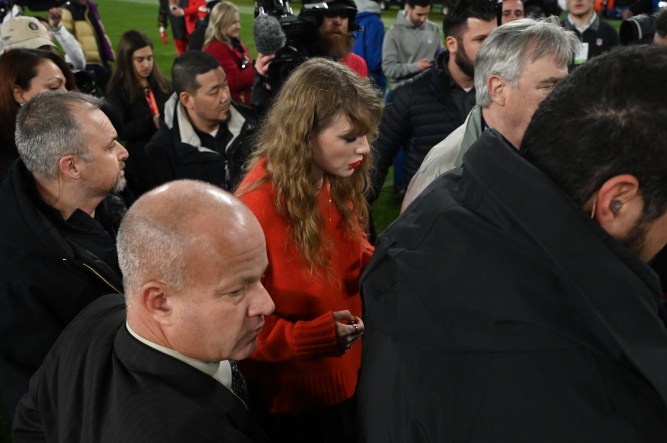 taylor swift arrival, super bowl lviii