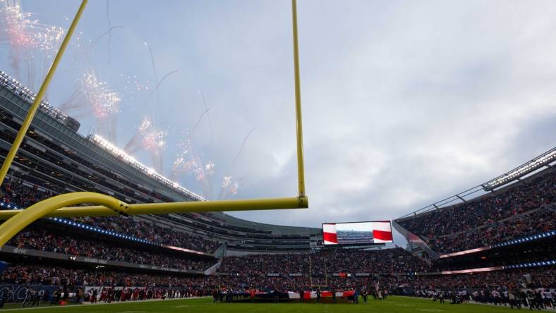 The Bears are reportedly planning to build a new dome near the current site of Soldier Field. Mandatory Credit: Jamie Sabau-USA TODAY Sports