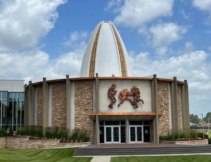 The Pro Football Hall of Fame in Canton.