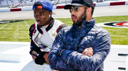 Bubba Wallace proud of Rajah Caruth but broke a promise from Daytona