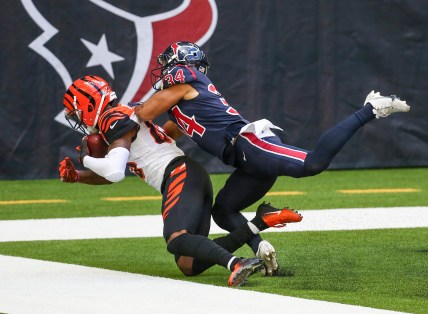 Tee Higgins against the Houston Texans