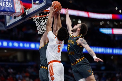 NCAA Basketball: ACC Conference Tournament Second Round-Boston College vs Clemson