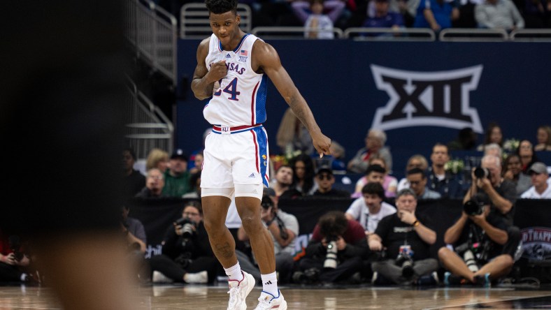 NCAA Basketball: Big 12 Conference Tournament Second Round- Kansas vs Cincinnati