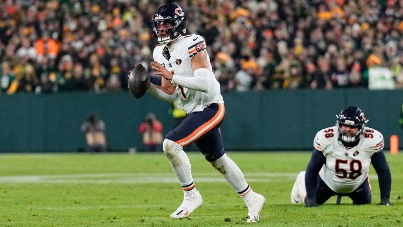 Chicago Bears quarterback Justin Fields