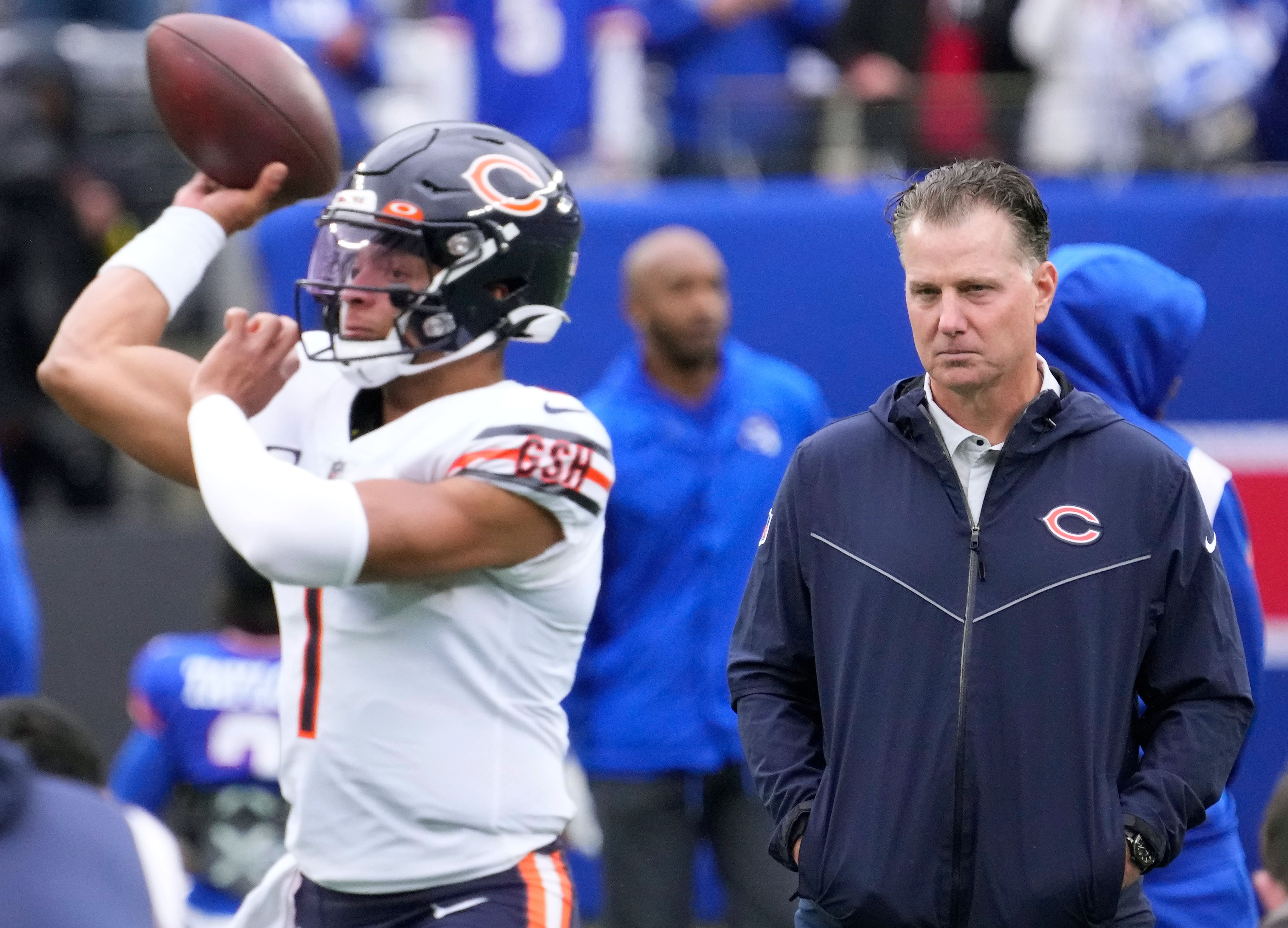 Chicago Bears, quarterback Justin Fields