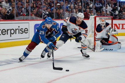 NHL: Stanley Cup Playoffs-Edmonton Oilers at Colorado Avalanche