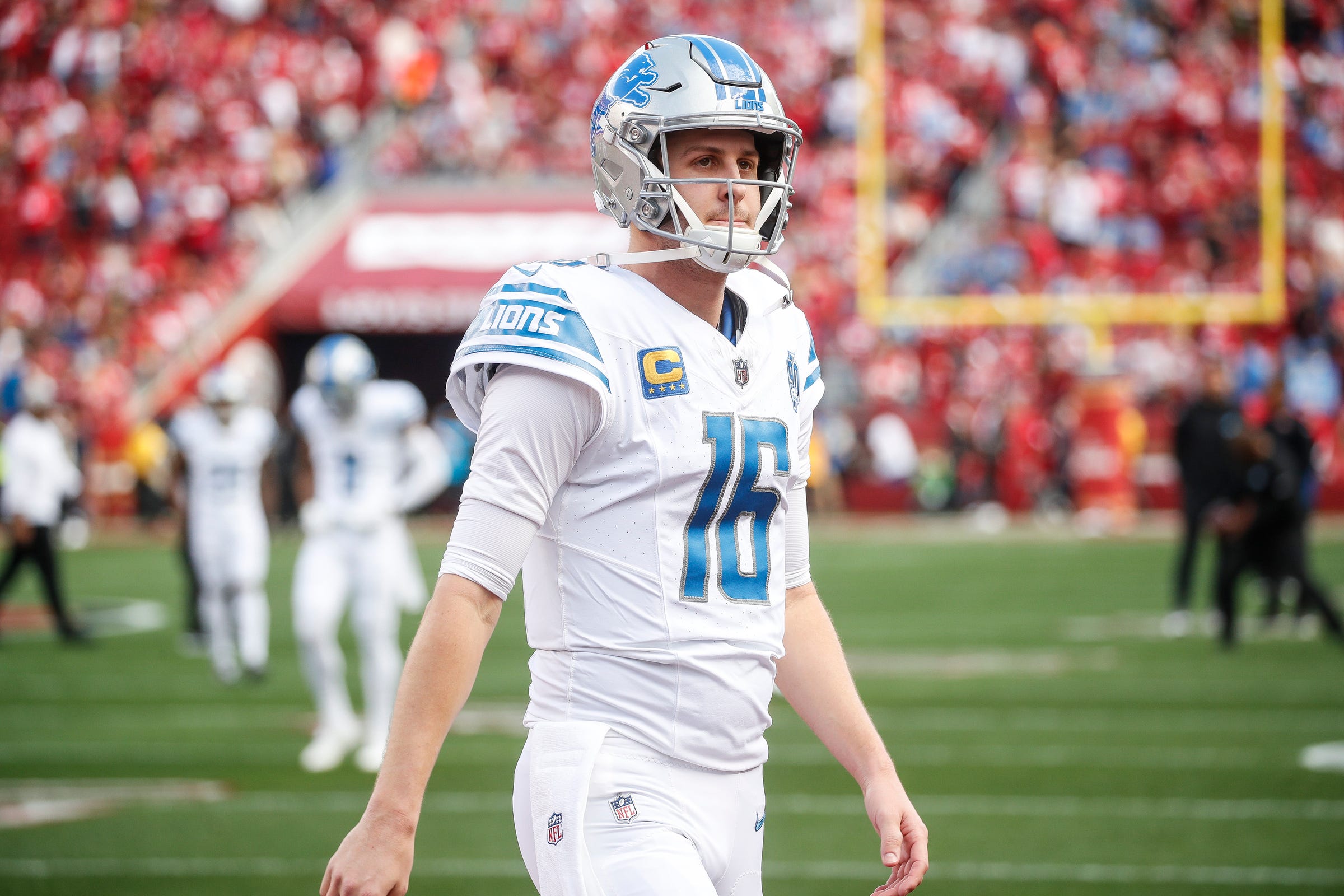 Detroit Lions quarterback Jared Goff contract