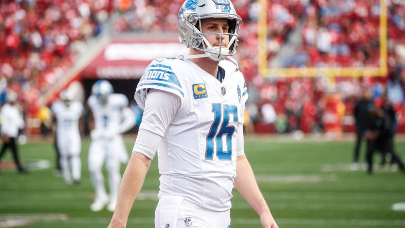 Detroit Lions quarterback Jared Goff contract