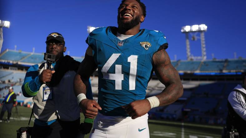 Jacksonville Jaguars edge rusher Josh Allen